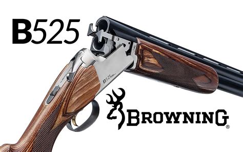 New Browning B525 Game Laminated Over And Under Shotgun GUNSweek Com