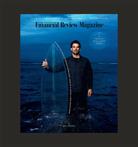 the australian financial review magazine sp01 design
