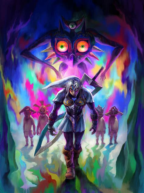 The Legend Of Zelda Majoras Mask Fierce Deity Link