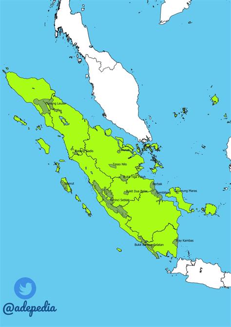 Peta Taman Nasional Di Indonesia Imagesee