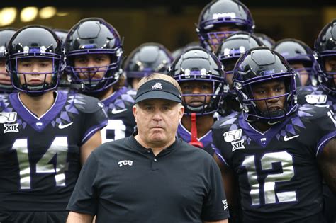 Bevos Daily Roundup TCU Player Alleges Head Coach Gary Patterson Used Racial Slur Burnt