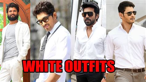 Kudos to his dancing spirit! Clear Whites: Vijay Deverakonda, Allu Arjun, Ram Charan ...