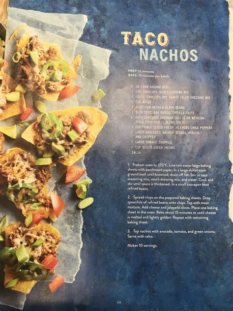 Taco Nachos Stuffed Peppers Cooking Recipes Refried Beans