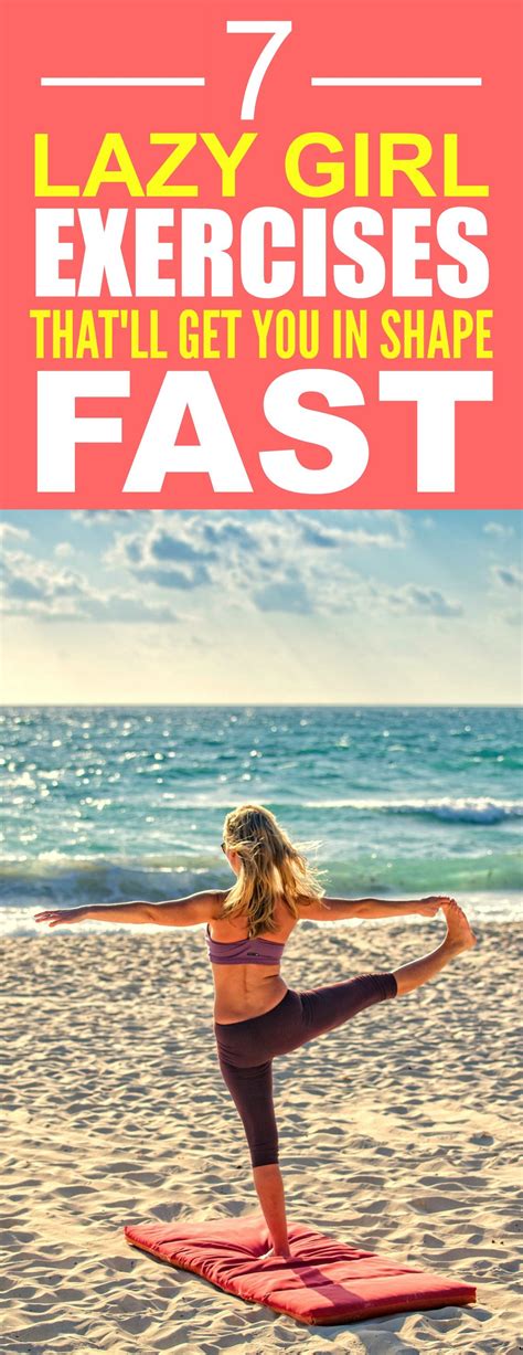 7 Workouts For When Youre Feeling Lazy Exercise Health And Fitness Tips Easy Workouts