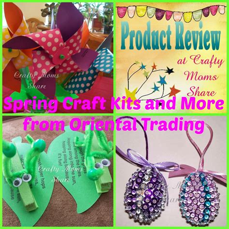 Crafty Moms Share Craft Kits And More From Oriental Trading
