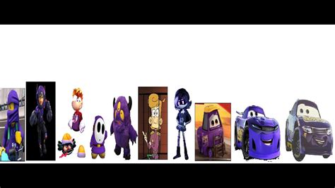 All Purple Characters From Games Series And Movies Sings Im Blue Da
