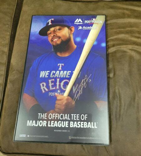 Autograph Sports Memorabilia Signed Of Texas Ranger Baseball Rougned