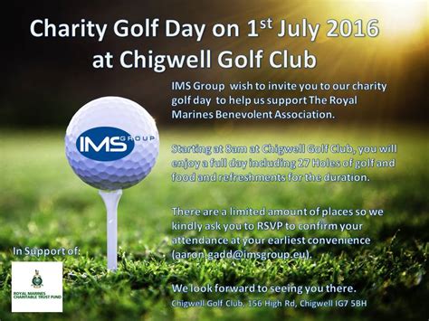 ims group charity golf day on 1st july at chigwell golf club ims group an environmental