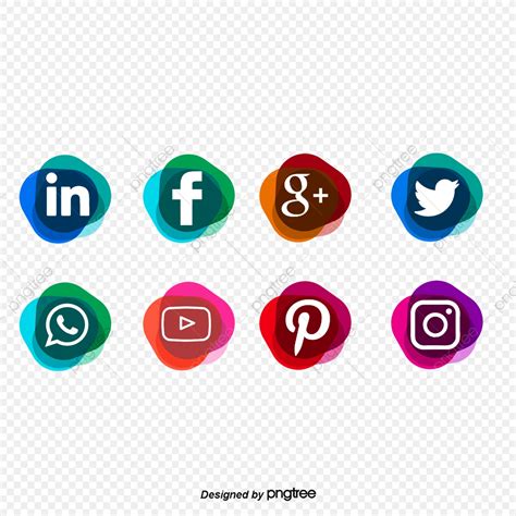 Free Social Media Icons Png Px Image