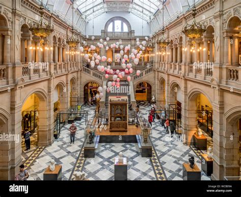 Interior Of The Kelvingrove Art Gallery And Museum In Glasgow Scotland