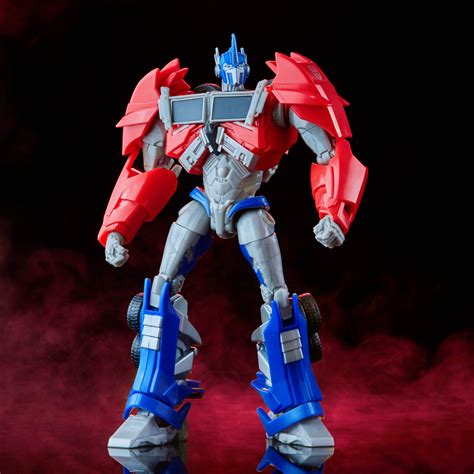 Transformers Red Robot Enhanced Design Transformers Prime Optimu