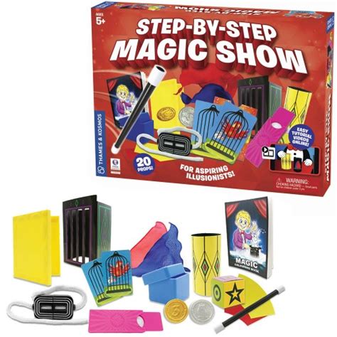 Step By Step Magic Show 20 Tricks Magic Kit Educational Toys Planet