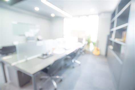 Abstract Blurred Office Interior Background Stock Photo Download