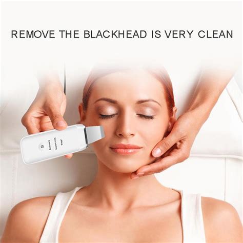 Buy Ultrasound Skin Scrubber Pore Cleaner Blackhead Peeling Machine For