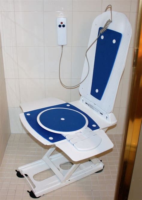 Bathmaster Deltis Reclining Bath Lift Shower Seat Handicapped Elderly Mobility Shower Bath