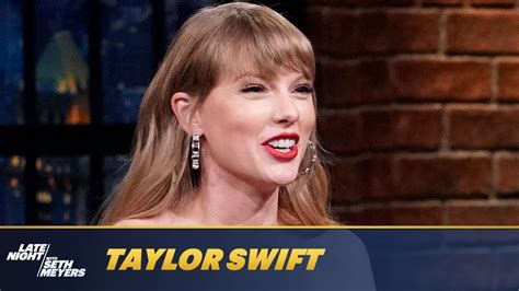 Taylor Swift Full Interview On Late Night With Seth Meyers Taylor Swift 13 Red Taylor