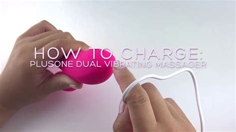 How To Charge Plusone Dual Vibrating Massager Youtube