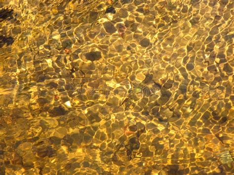 Gold Water Texture Royalty Free Stock Photography Image 4759577