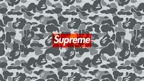 Free Download 2560x1440 Download The Supreme Bape Camo Wallpaper Below