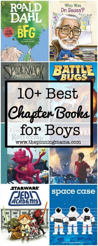 10 Best Chapter Books For Boys The Pinning Mama