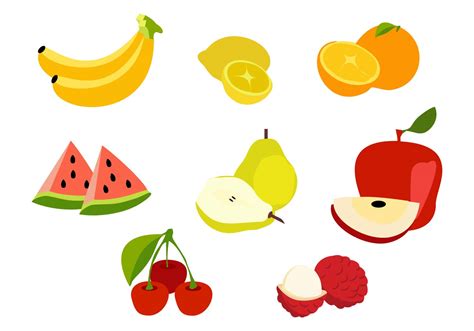 Cut Fruit Clip Art
