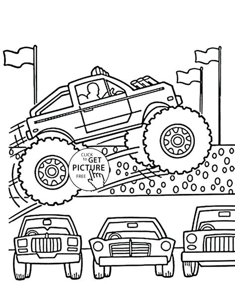 It is not uncommon for many children to become artists, starting with coloring pages. Big Truck Coloring Pages at GetColorings.com | Free ...