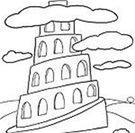 Each page in this book has four ways you can learn more from. Tower of Babel Coloring Page - Lesson 5 | Jesus Storybook ...
