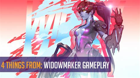 4 Things You May Have Missed From The Widowmaker Gameplay Preview Youtube