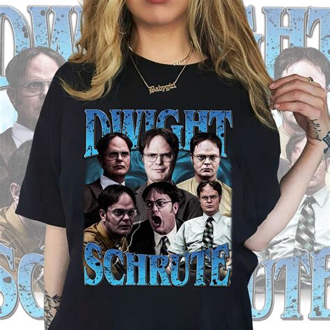 Retro Dwight Schrute Shirt Dwight Schrute Tshirt Dwight Schrute T Shirt