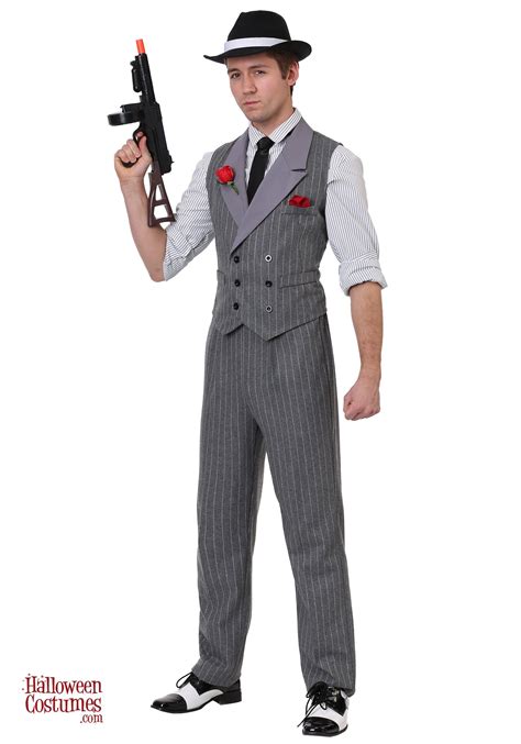 Ruthless Gangster Mens Costume Gangster Costumes Mens Costumes