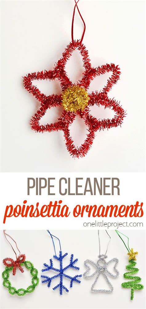 These Easy Angel Pipe Cleaner Ornaments Are Adorable And Theyre Really