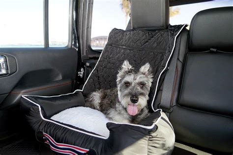 Petbed2go Pet Bed And Car Seat Cover Small 20w X 26d X 6h Black