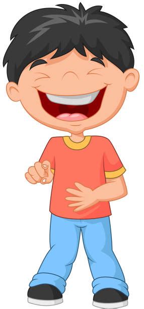 Best Kids Laughing Illustrations Royalty Free Vector Graphics And Clip