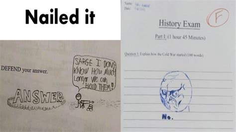 Funny Kids Test Answers