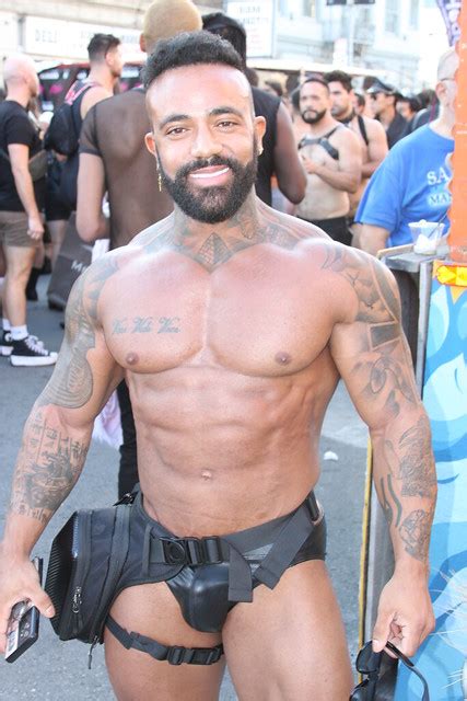 Flickriver Photoset Sexy Black Men ~ Folsom Street Fair 2022 By