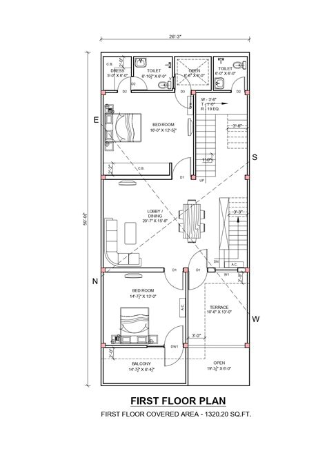 Artstation First Floor House Plan