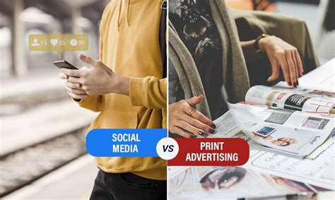 Social Media Vs Print Advertising Campaigns Of The World