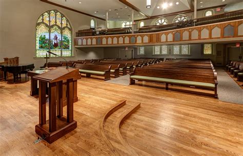 First Presbyterian Church Sanctuary Remodeling Mcmillan Architects