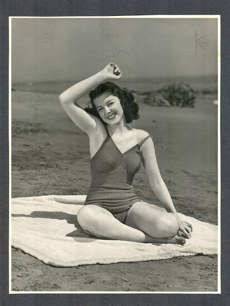 Sexy Ann Rutherford Swimsuit Cheesecake On The Beach Exc Cond Chsk Ebay