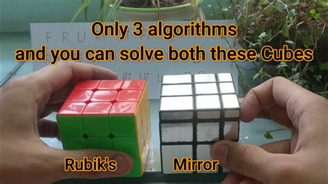 One Method To Solve Both Rubiks And Mirror Cube दोनों क्यूब्स को हल