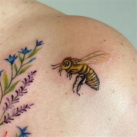 Wrist Tattoos Small Tattoos Sleeve Tattoos Bee Tattoo Meaning