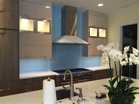 Backpaintedglass can precut and paint it the color you want. Mirror or Glass Backsplash | The Glass Shoppe A Division of Builders Glass of Bonita, Inc.