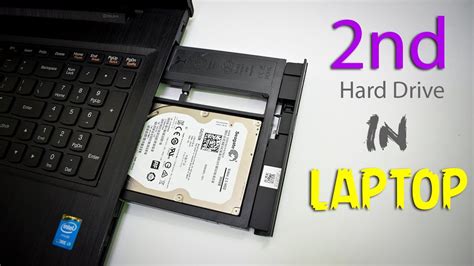 How To Install 2 Hard Drive In 1 Laptop Dual Drive Setup Tutorial