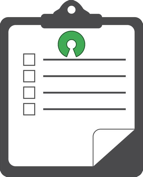 Checklist Icon Clipart Checklist Green Text Transparent Clip Art