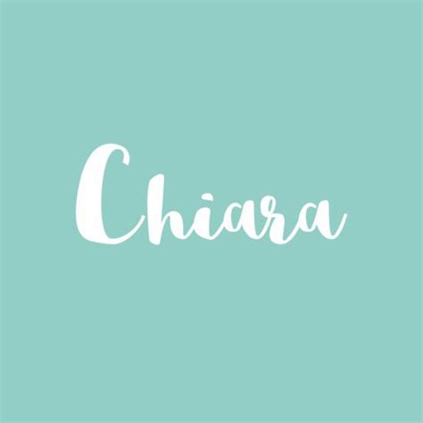 Chiara Italian Baby Baby Names Italian Baby Names