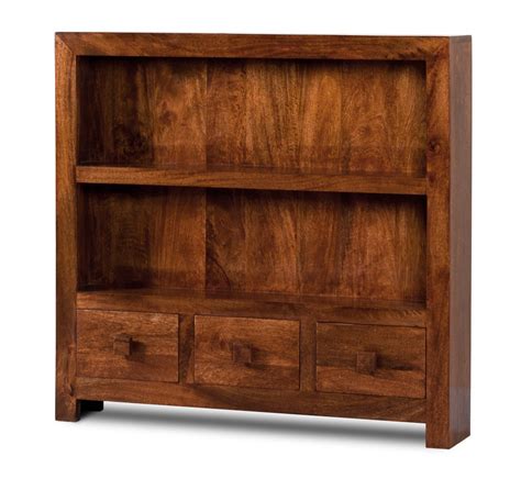 Solid Mango Wood Thin Bookcase Casa Bella Furniture Uk