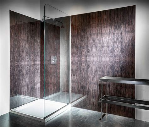 Printed Glass Wall Panels For Shower And Bathrooms Glass Bathroom