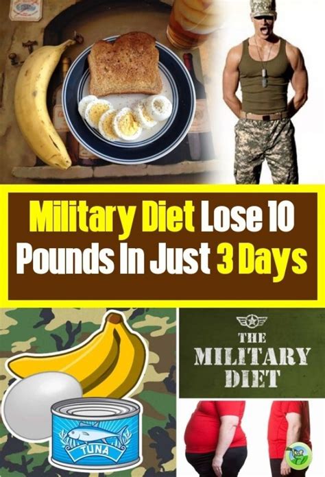 Lose 10 Pounds In Just Three Days In 2020 Three Day Diet Military