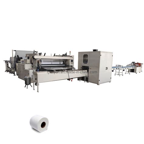 Automatic Bobbin Small Toilet Paper Roll Making Machine Production Line China Toilet Paper