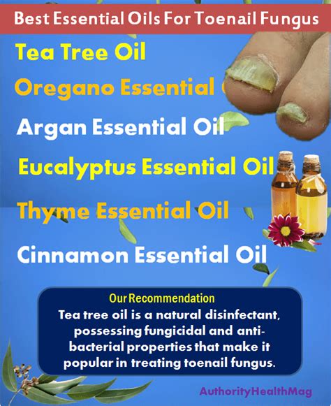 Essential Oils For Toenail Fungus 7 Antifungal Remedies